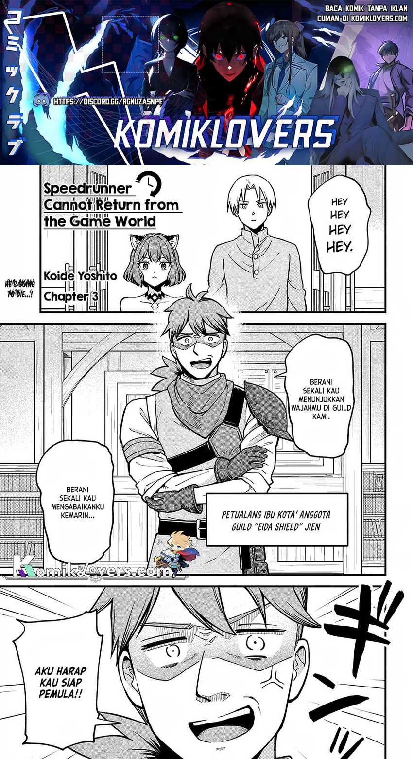 RTA Sousha wa Game Sekai kara Kaerenai Chapter 3 - halaman 2