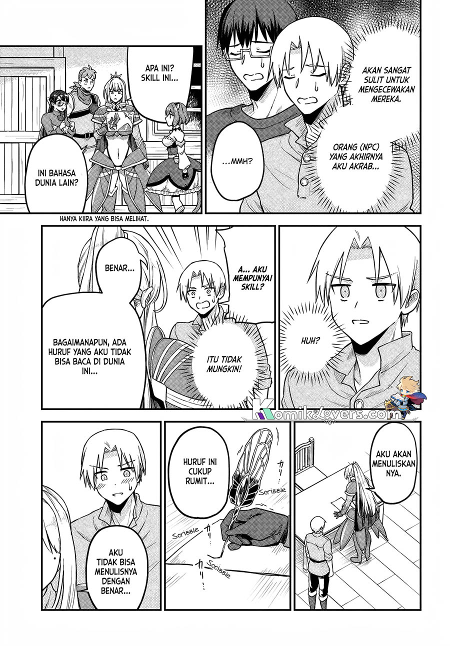 RTA Sousha wa Game Sekai kara Kaerenai Chapter 5 - halaman 19