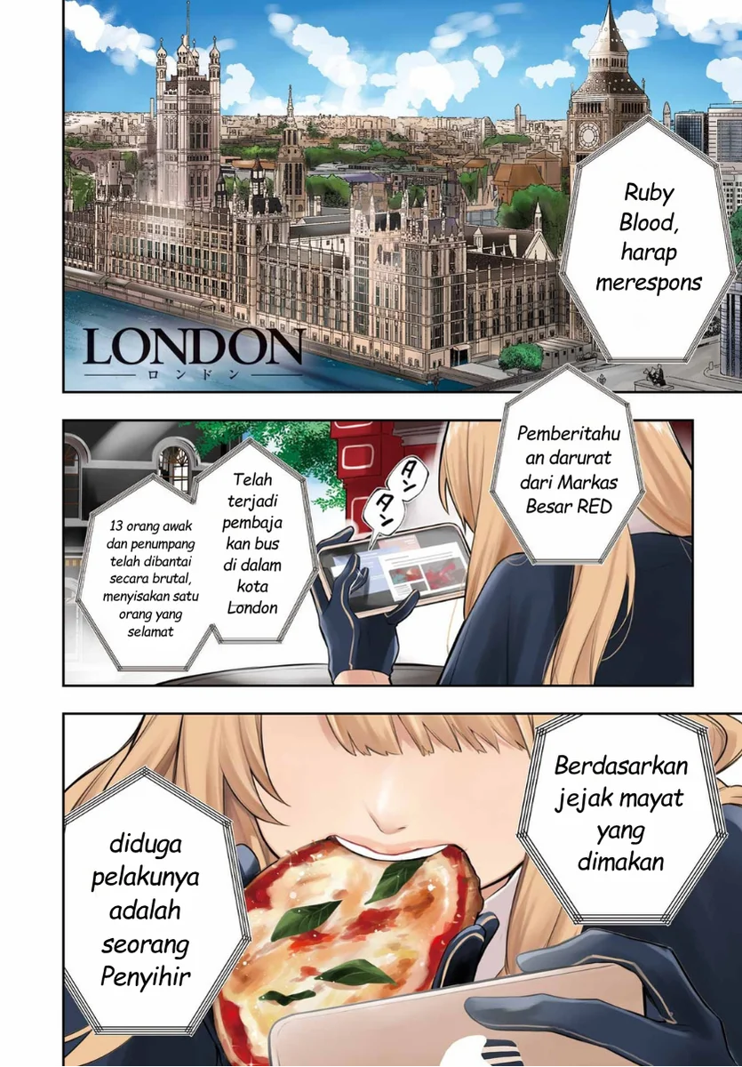 Ruby on the Cake: Hitokui Majo no Bansankai Chapter 1 - halaman 6
