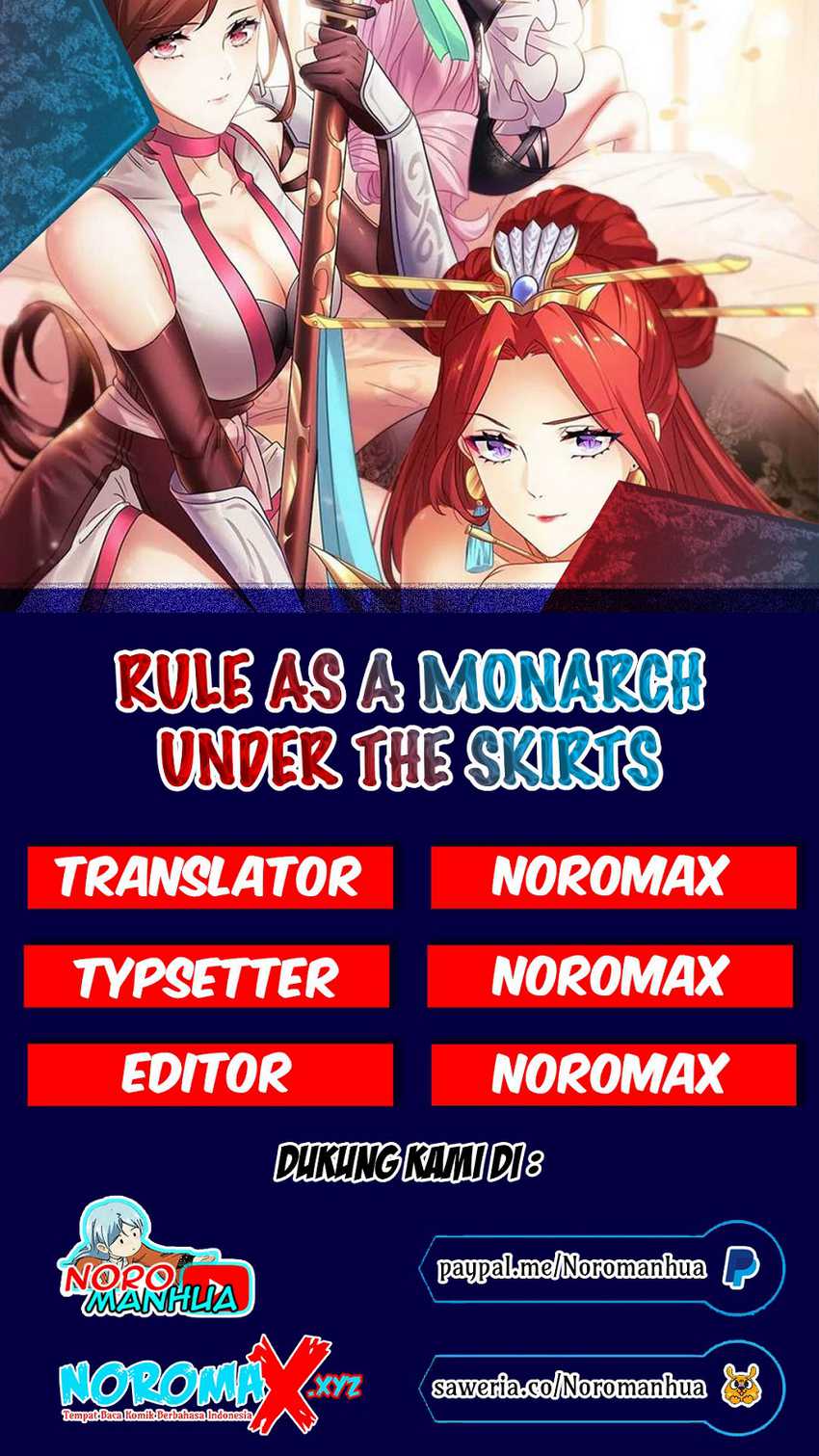 Rules As A Monarch Under The Skirts Chapter 36 - halaman 1