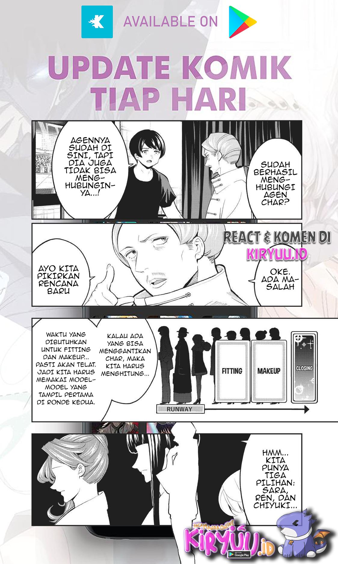 Runway de Waratte Chapter 134 - halaman 3