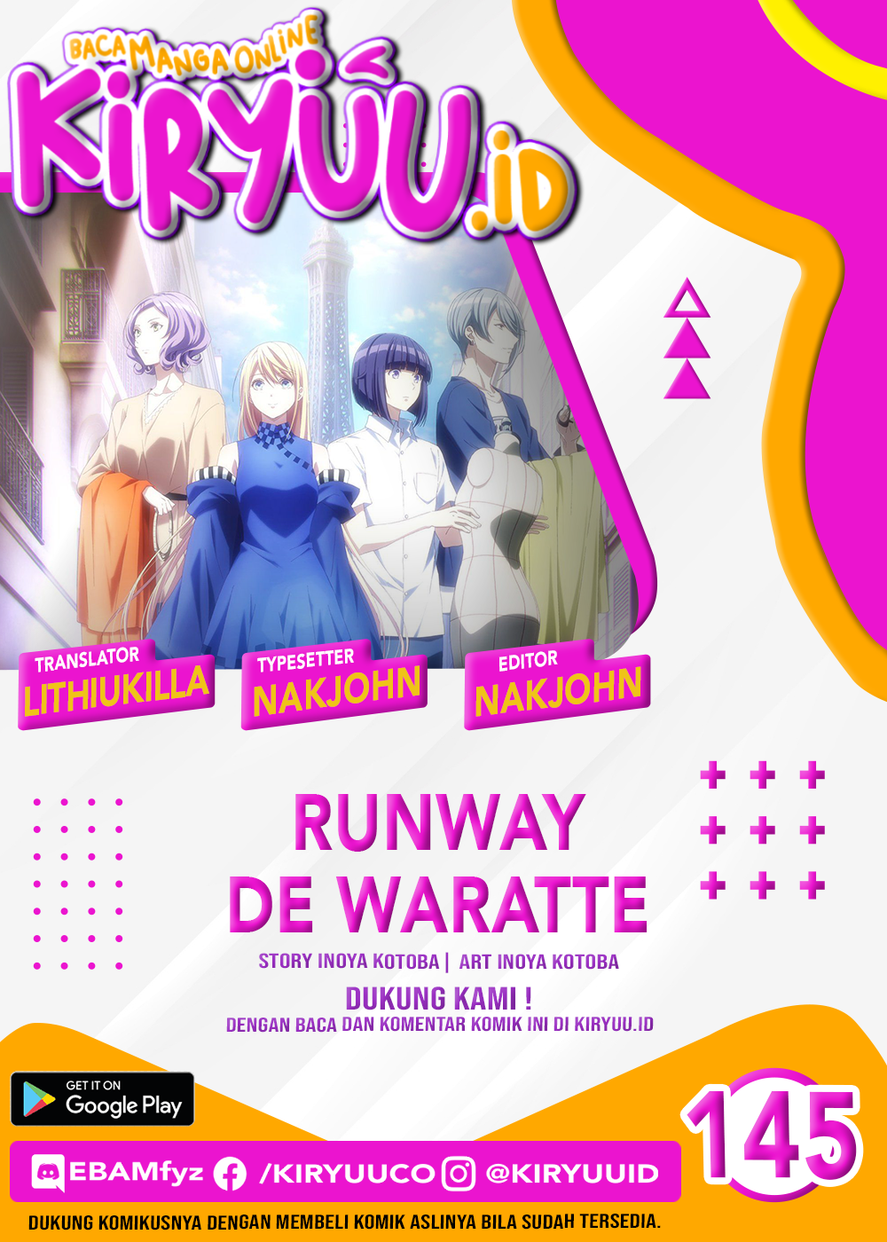 Runway de Waratte Chapter 145 - halaman 1