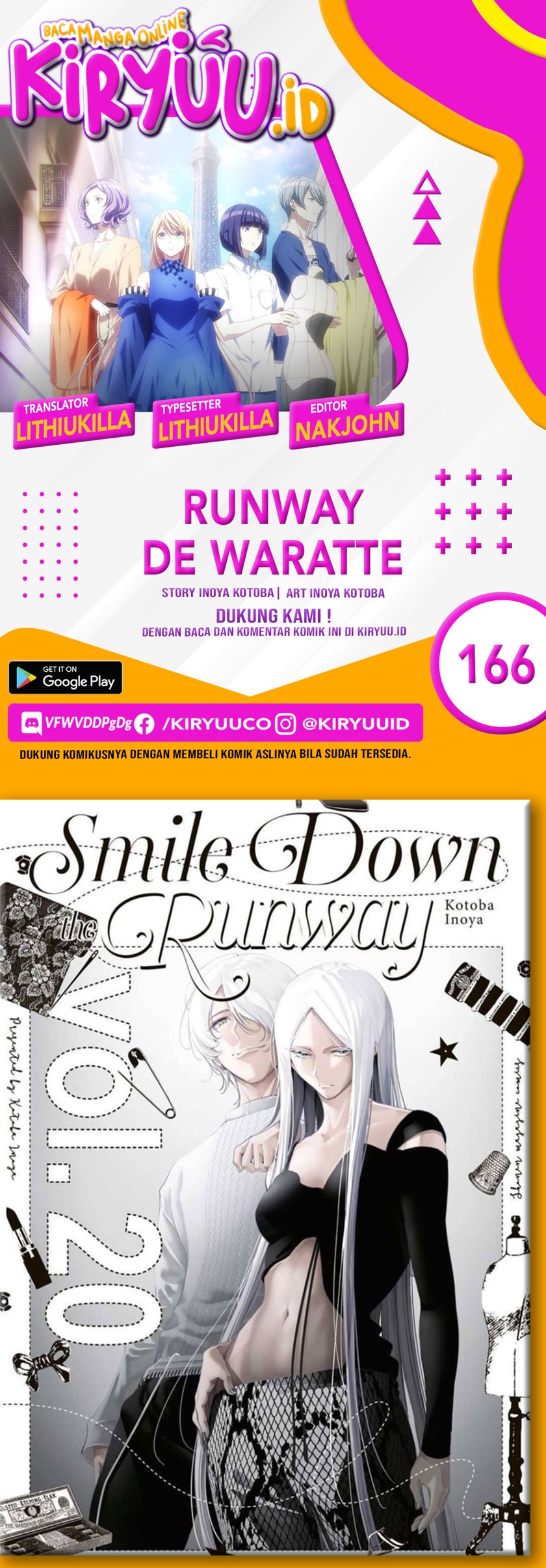 Runway de Waratte Chapter 166 - halaman 1