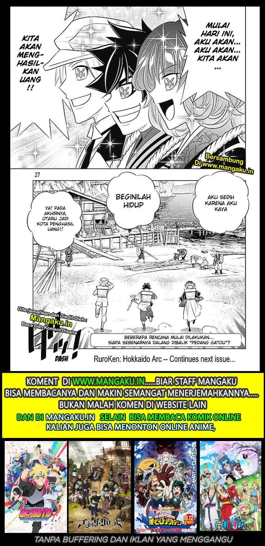 Rurouni Kenshin: Meiji Kenkaku Romantan - Hokkaido-hen Chapter 23 - halaman 15