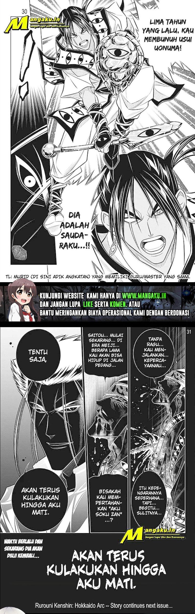 Rurouni Kenshin: Meiji Kenkaku Romantan - Hokkaido-hen Chapter 47 - halaman 9