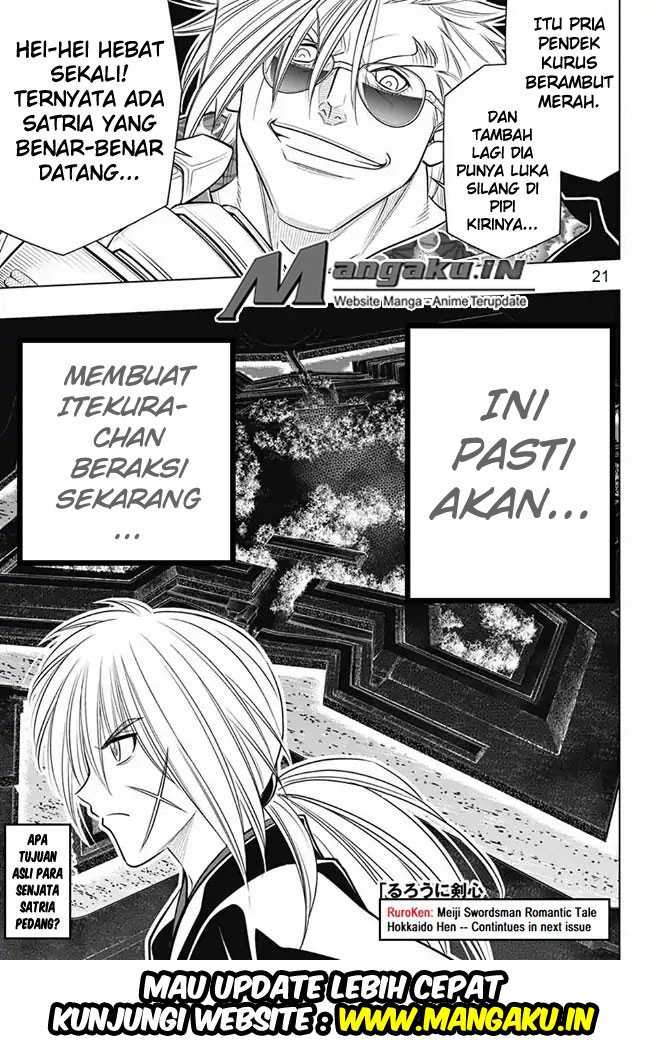 Rurouni Kenshin: Meiji Kenkaku Romantan - Hokkaido-hen Chapter 7 - halaman 21