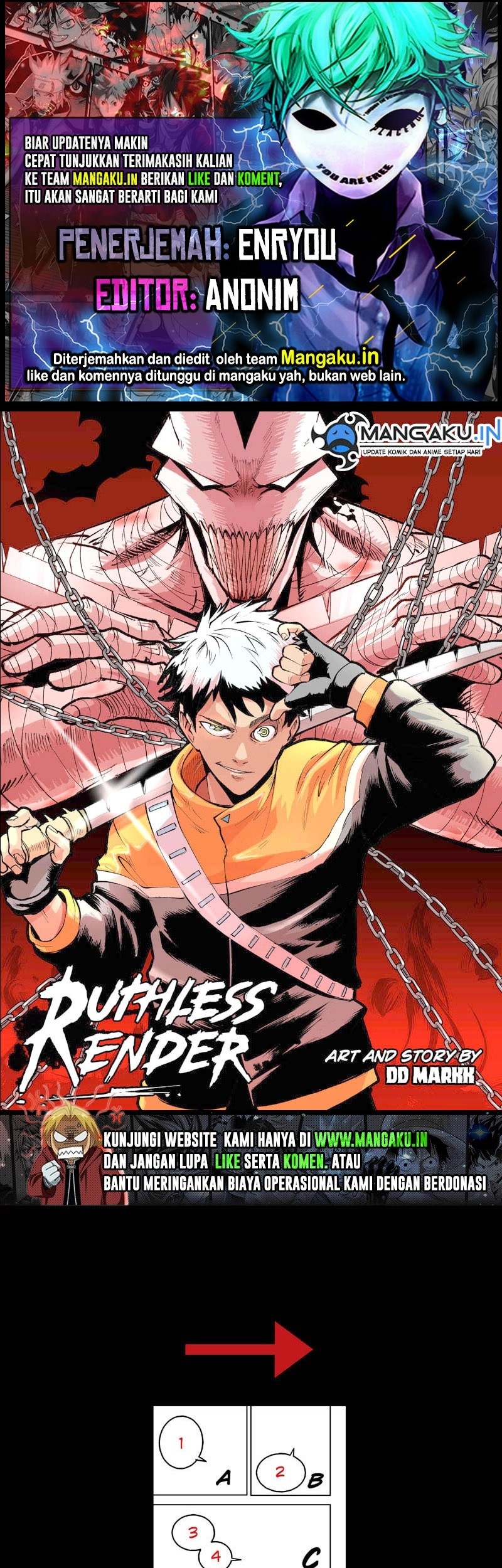 Ruthless Render Chapter 1.1 - halaman 1