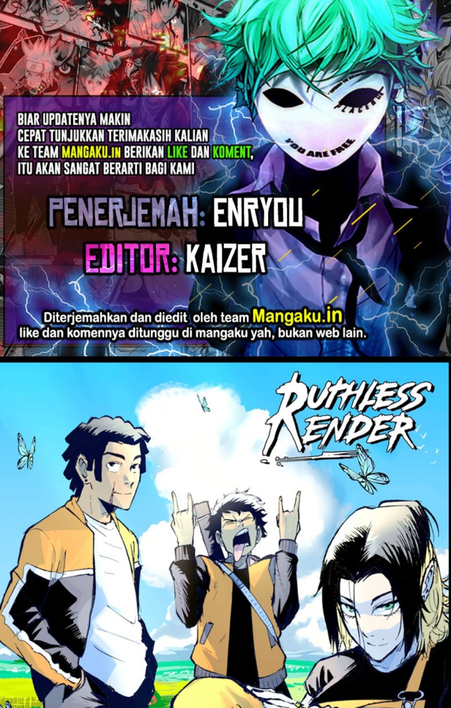 Ruthless Render Chapter 4.1 - halaman 1