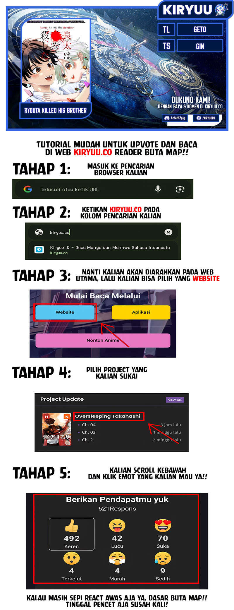 Ryota Killed His Brother Chapter 1 - halaman 1