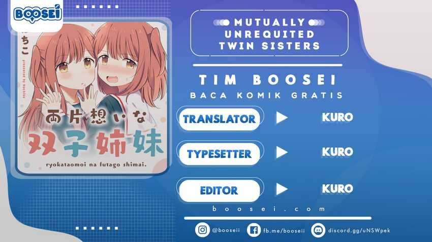 Ryoukataomoi na Futago Shimai Chapter 22 - halaman 1