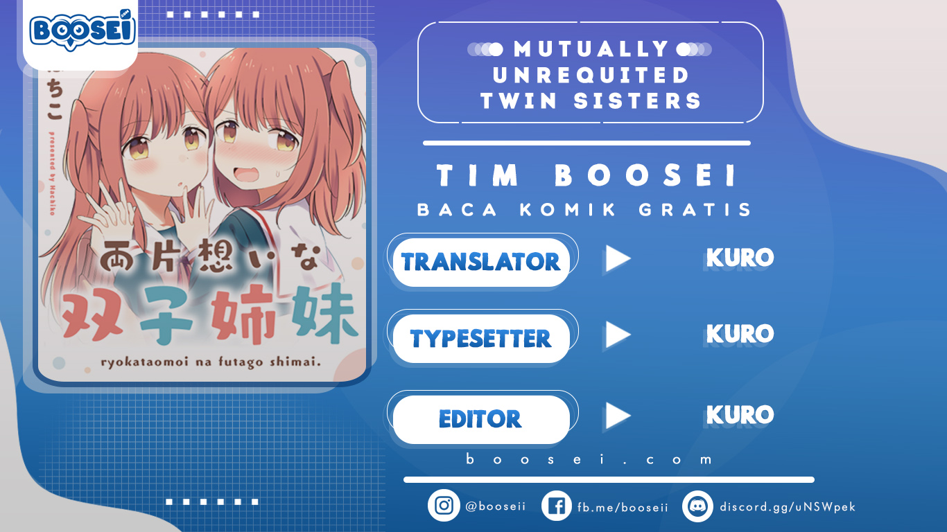 Ryoukataomoi na Futago Shimai Chapter 24 - halaman 1