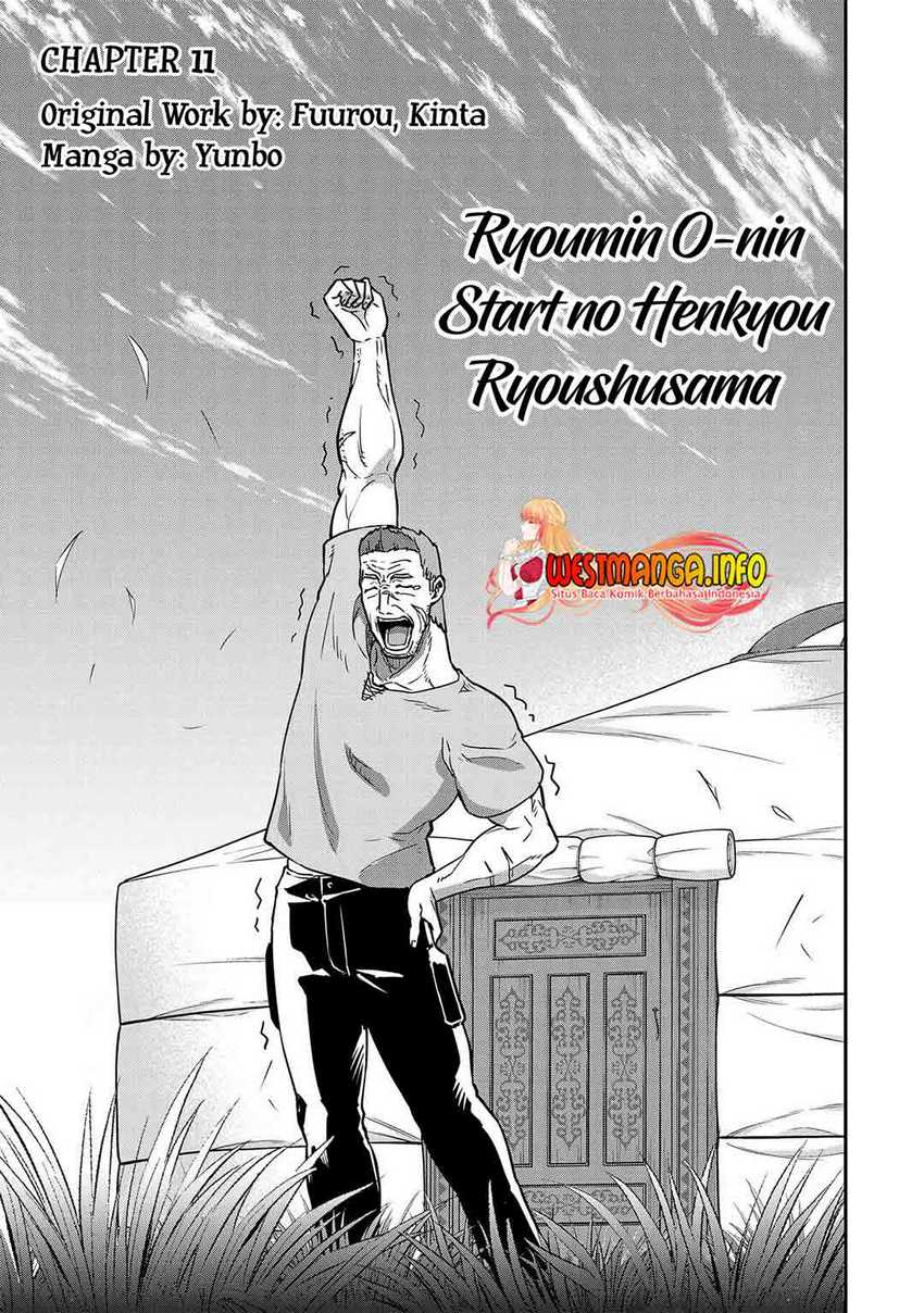 Ryoumin 0-nin Start no Henkyou Ryoushusama Chapter 11 - halaman 7