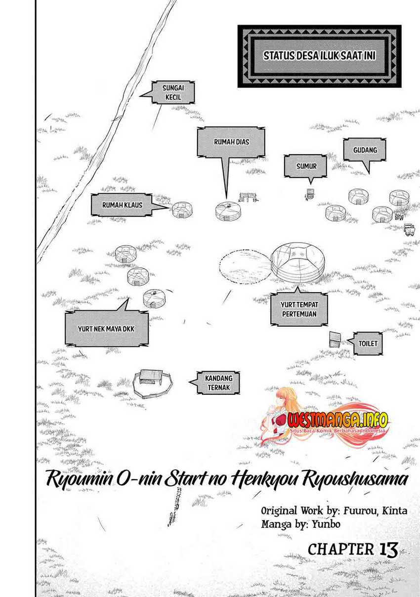 Ryoumin 0-nin Start no Henkyou Ryoushusama Chapter 13 - halaman 4