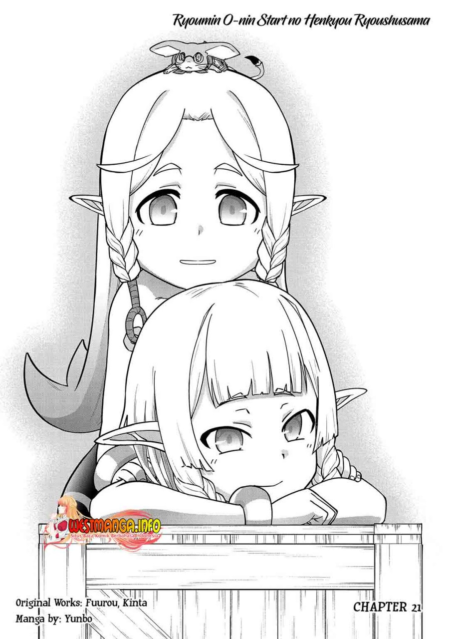 Ryoumin 0-nin Start no Henkyou Ryoushusama Chapter 21 - halaman 7