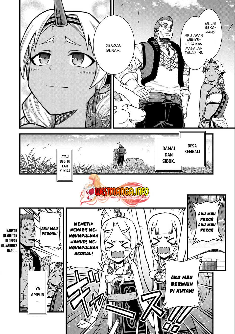 Ryoumin 0-nin Start no Henkyou Ryoushusama Chapter 33 - halaman 34