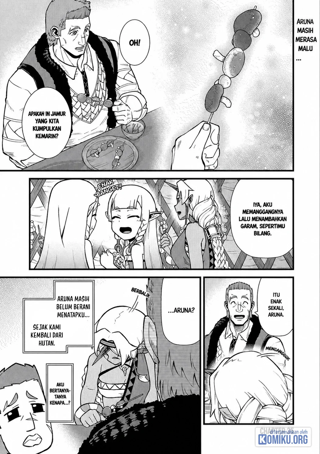 Ryoumin 0-nin Start no Henkyou Ryoushusama Chapter 35 - halaman 1
