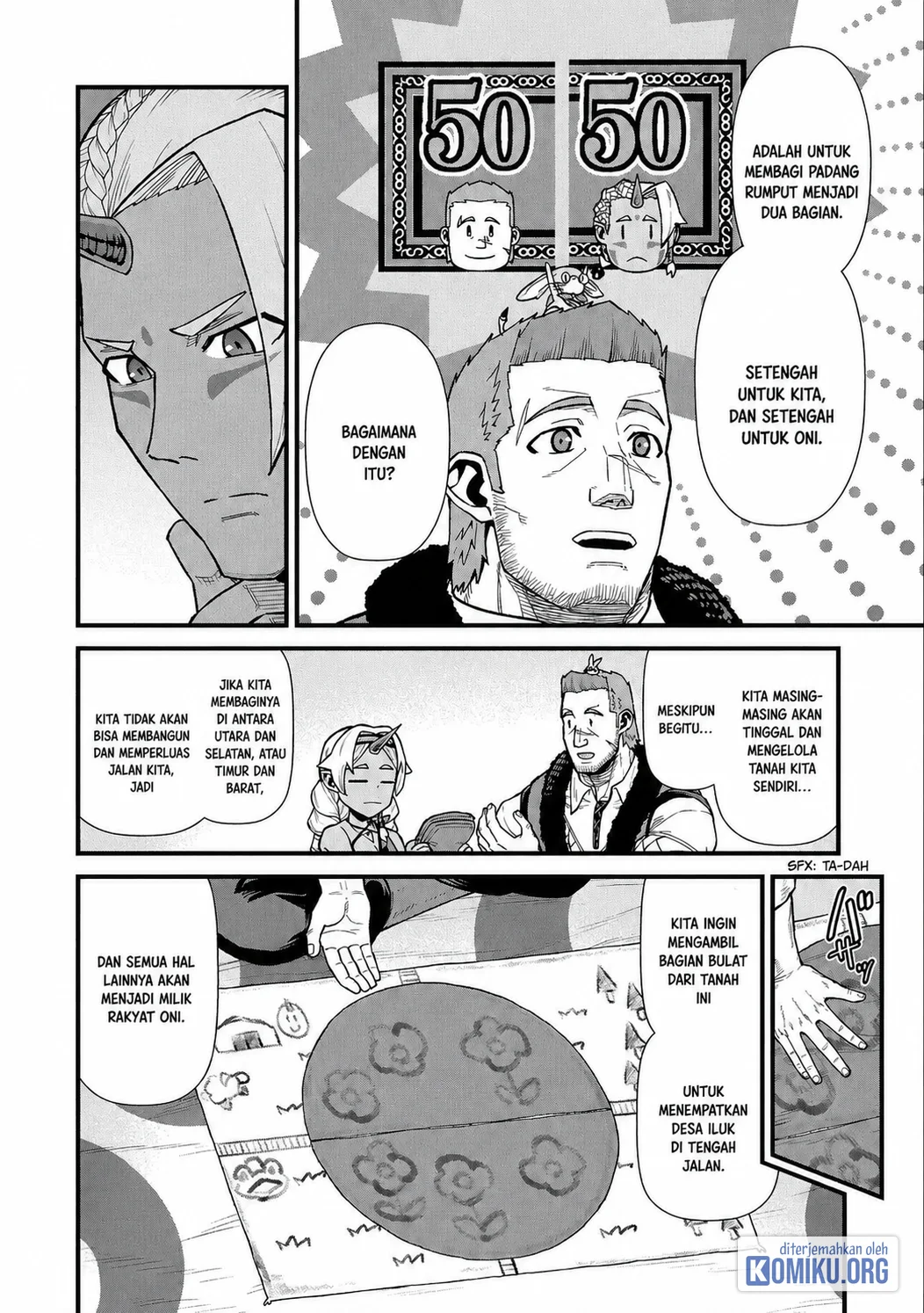 Ryoumin 0-nin Start no Henkyou Ryoushusama Chapter 35 - halaman 12