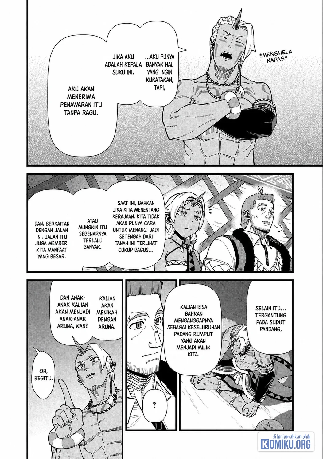 Ryoumin 0-nin Start no Henkyou Ryoushusama Chapter 35 - halaman 16
