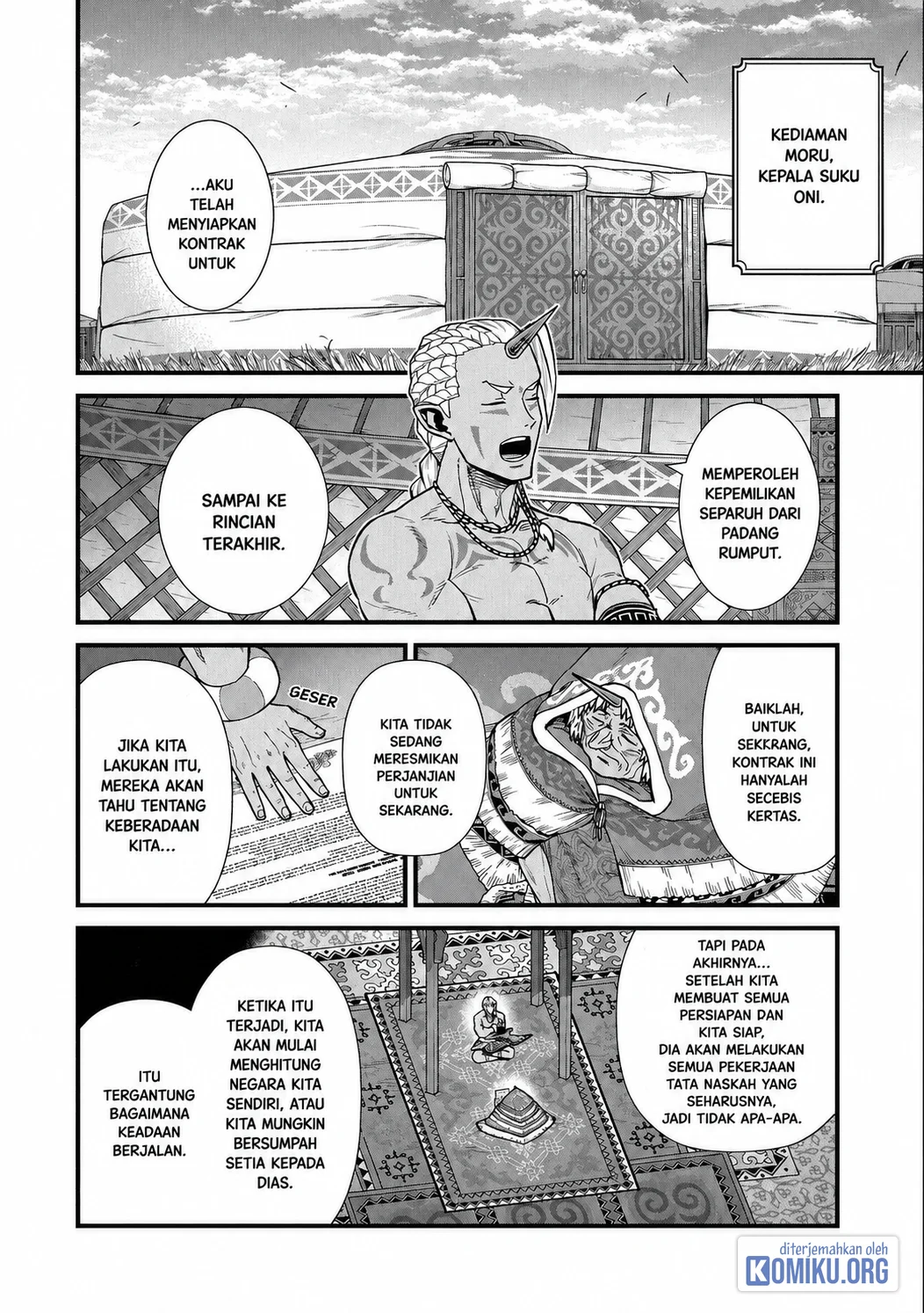 Ryoumin 0-nin Start no Henkyou Ryoushusama Chapter 35 - halaman 28