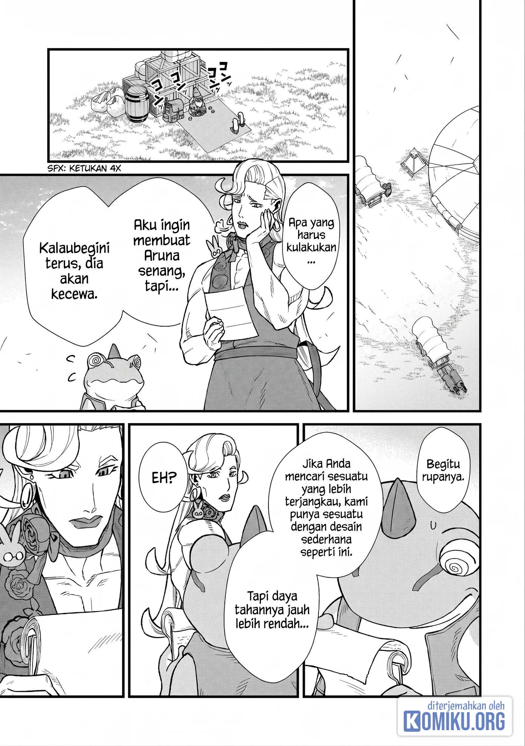 Ryoumin 0-nin Start no Henkyou Ryoushusama Chapter 43 - halaman 28