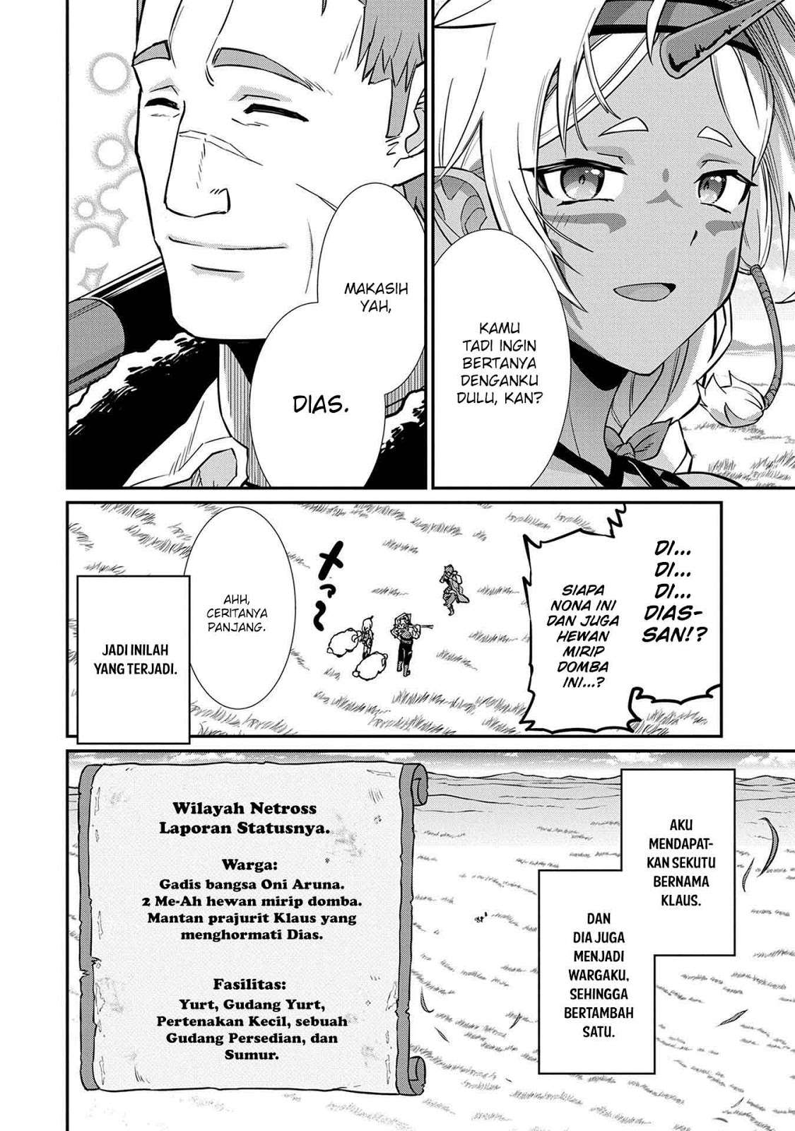 Ryoumin 0-nin Start no Henkyou Ryoushusama Chapter 5 - halaman 35
