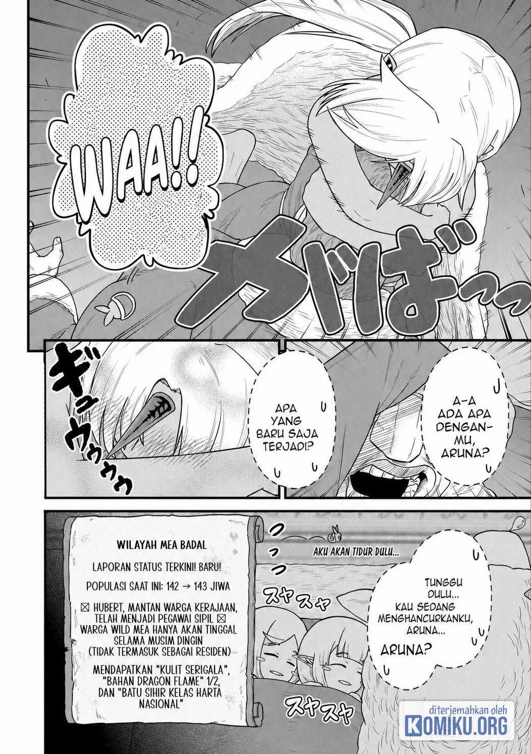Ryoumin 0-nin Start no Henkyou Ryoushusama Chapter 50 - halaman 32