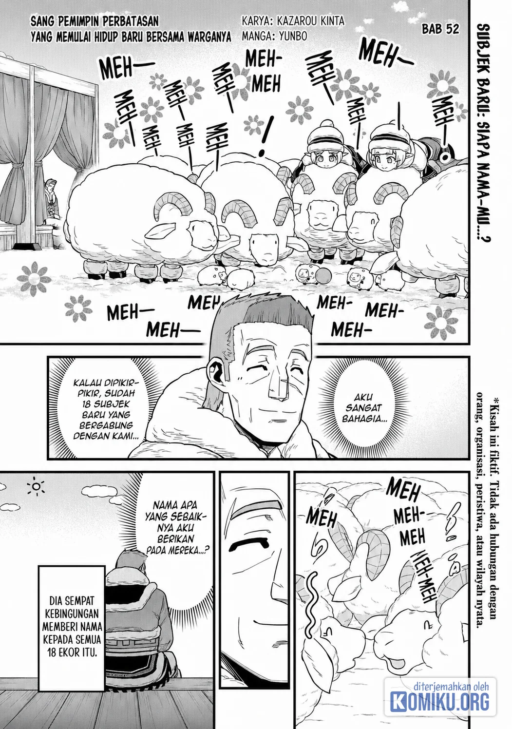 Ryoumin 0-nin Start no Henkyou Ryoushusama Chapter 52 - halaman 1