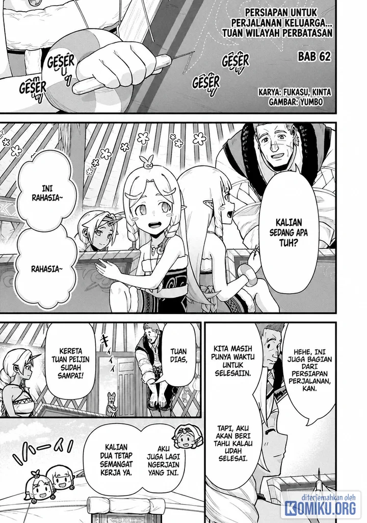 Ryoumin 0-nin Start no Henkyou Ryoushusama Chapter 62.1 - halaman 1