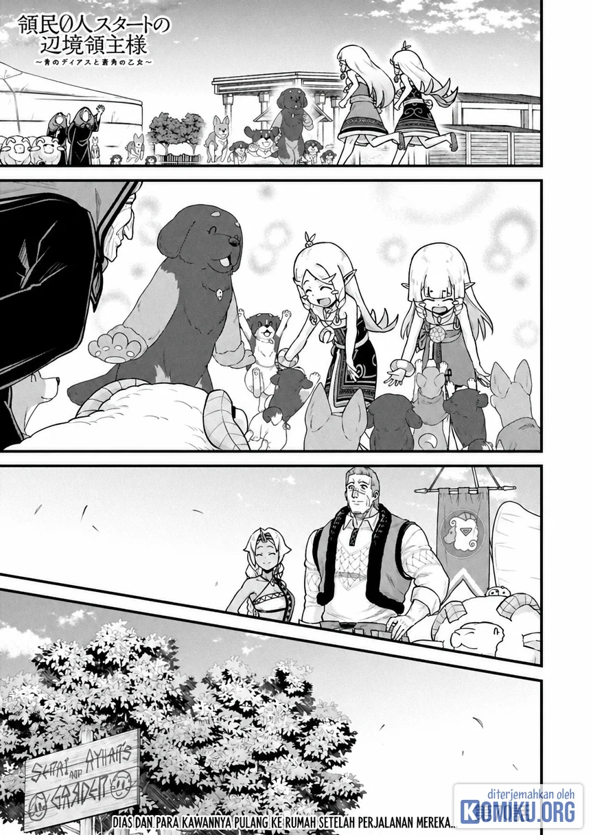 Ryoumin 0-nin Start no Henkyou Ryoushusama Chapter 70.1 - halaman 1