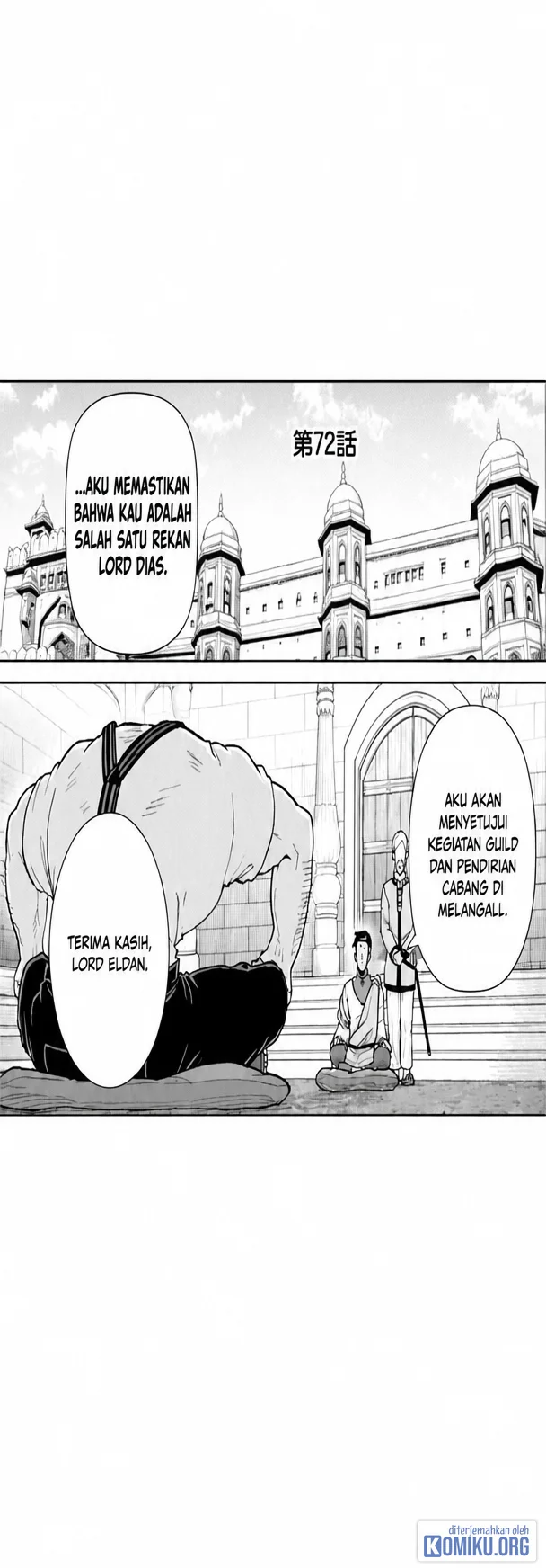 Ryoumin 0-nin Start no Henkyou Ryoushusama Chapter 72.1 - halaman 1