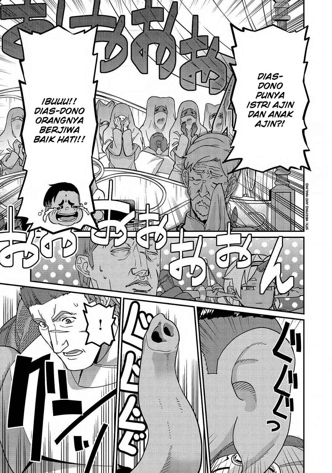 Ryoumin 0-nin Start no Henkyou Ryoushusama Chapter 8 - halaman 35
