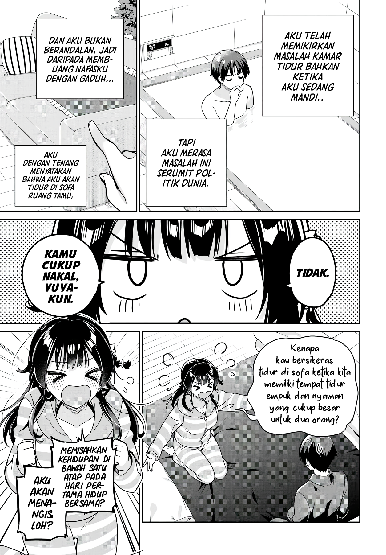 Ryoushin no Shakkin wo Katagawari shite Morau Jouken wa Nihonichi Kawaii Joshikousei to Issho ni Kurasu Koto deshita. Chapter 7 - halaman 4