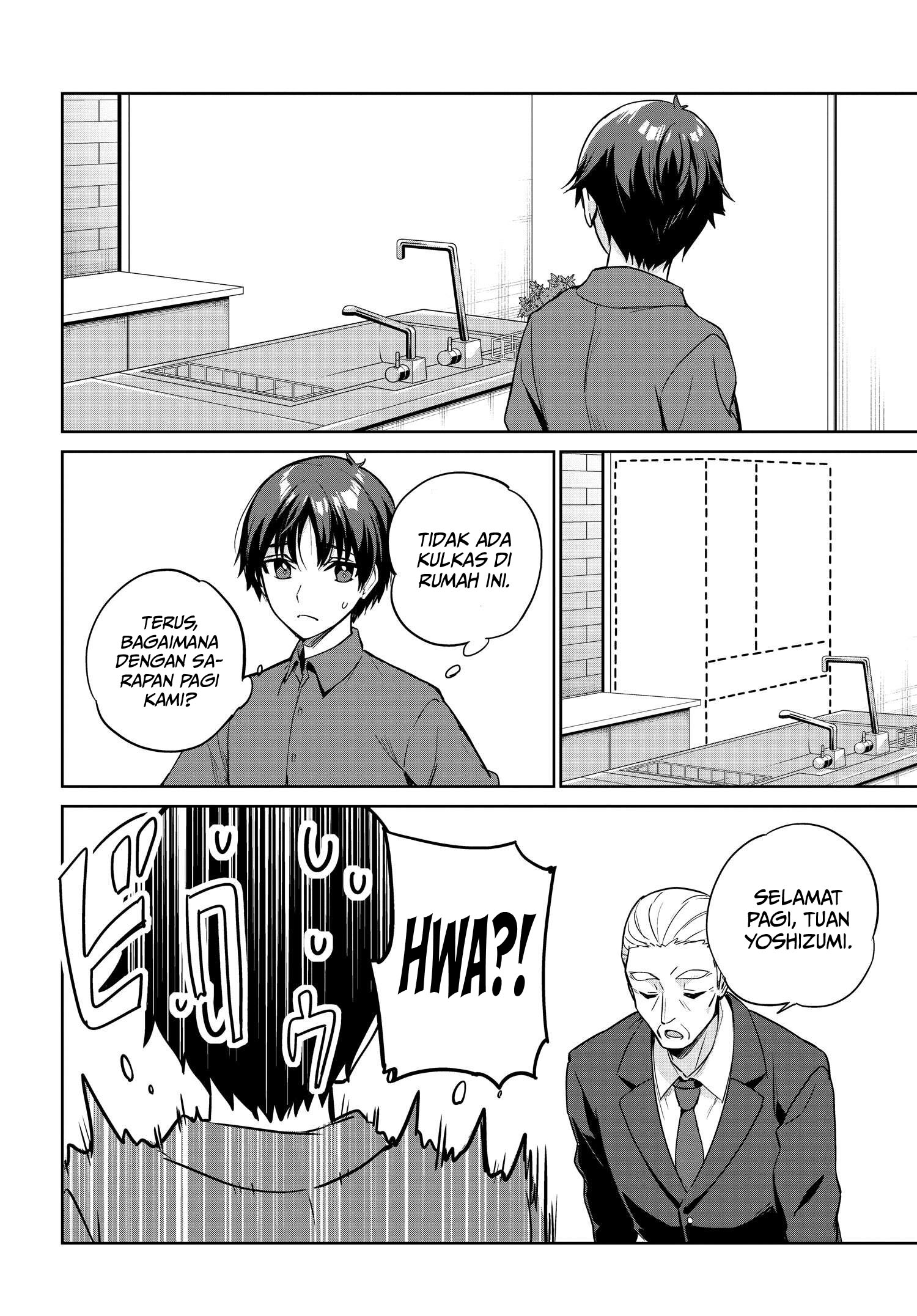 Ryoushin no Shakkin wo Katagawari shite Morau Jouken wa Nihonichi Kawaii Joshikousei to Issho ni Kurasu Koto deshita. Chapter 9 - halaman 6