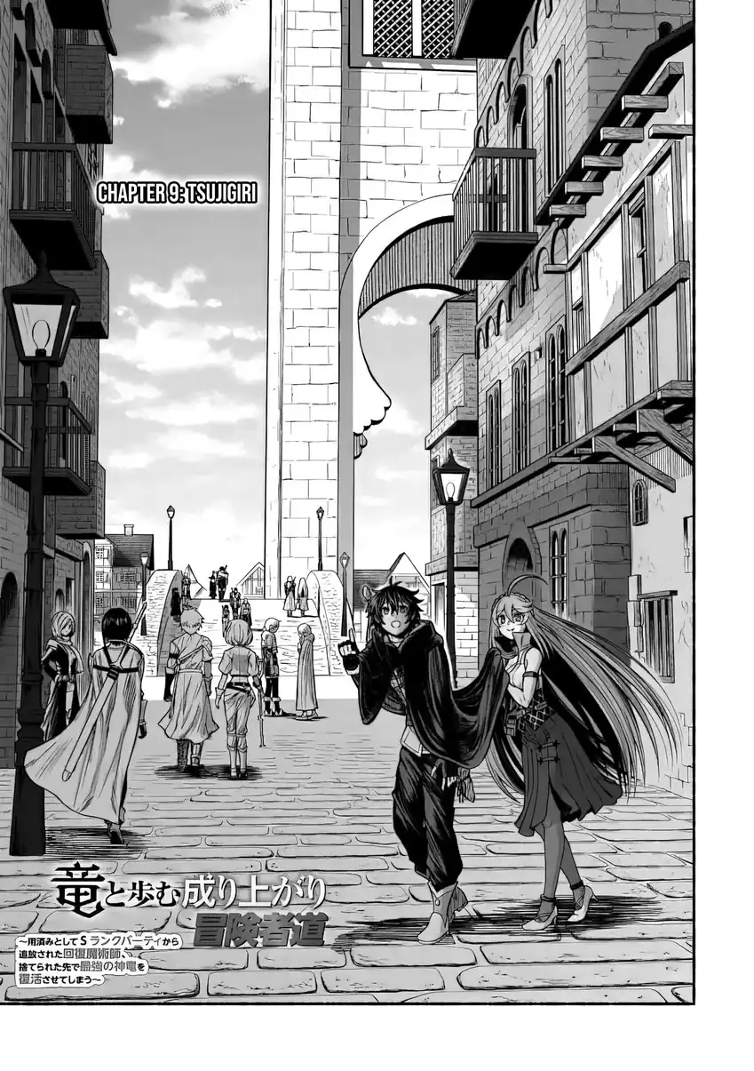 Ryuu to Ayumu Nariagari Boukensha-dou ~Youzumi toshite S-Rank Party kara Tsuihou Sareta Kaifuku Majutsushi, Suterareta Saki de Saikyou no Shinryuu o Fukkatsu Saseteshimau~ Chapter 9 - halaman 2