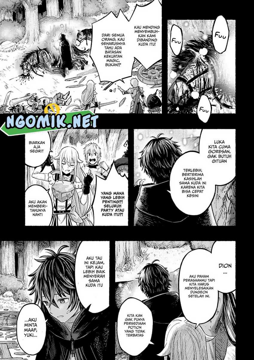 Ryuu to Ayumu Nariagari Boukensha-dou: Youzumi toshite S-Rank Party kara Tsuihou sareta Kaifuku Majutsushi, Suterareta Saki de Saikyou no Shinryuu wo Fukkatsu sasete Shimau Chapter 1 - halaman 22