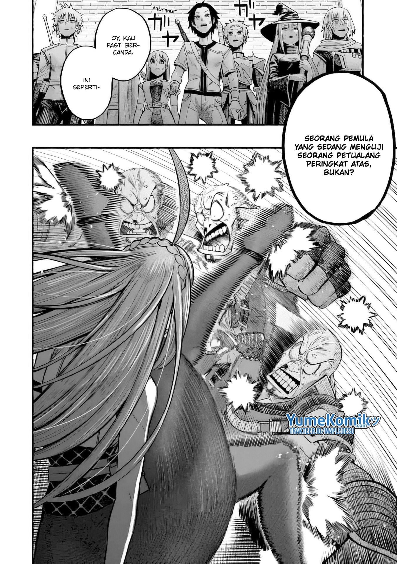 Ryuu to Ayumu Nariagari Boukensha-dou: Youzumi toshite S-Rank Party kara Tsuihou sareta Kaifuku Majutsushi, Suterareta Saki de Saikyou no Shinryuu wo Fukkatsu sasete Shimau Chapter 7 - halaman 25