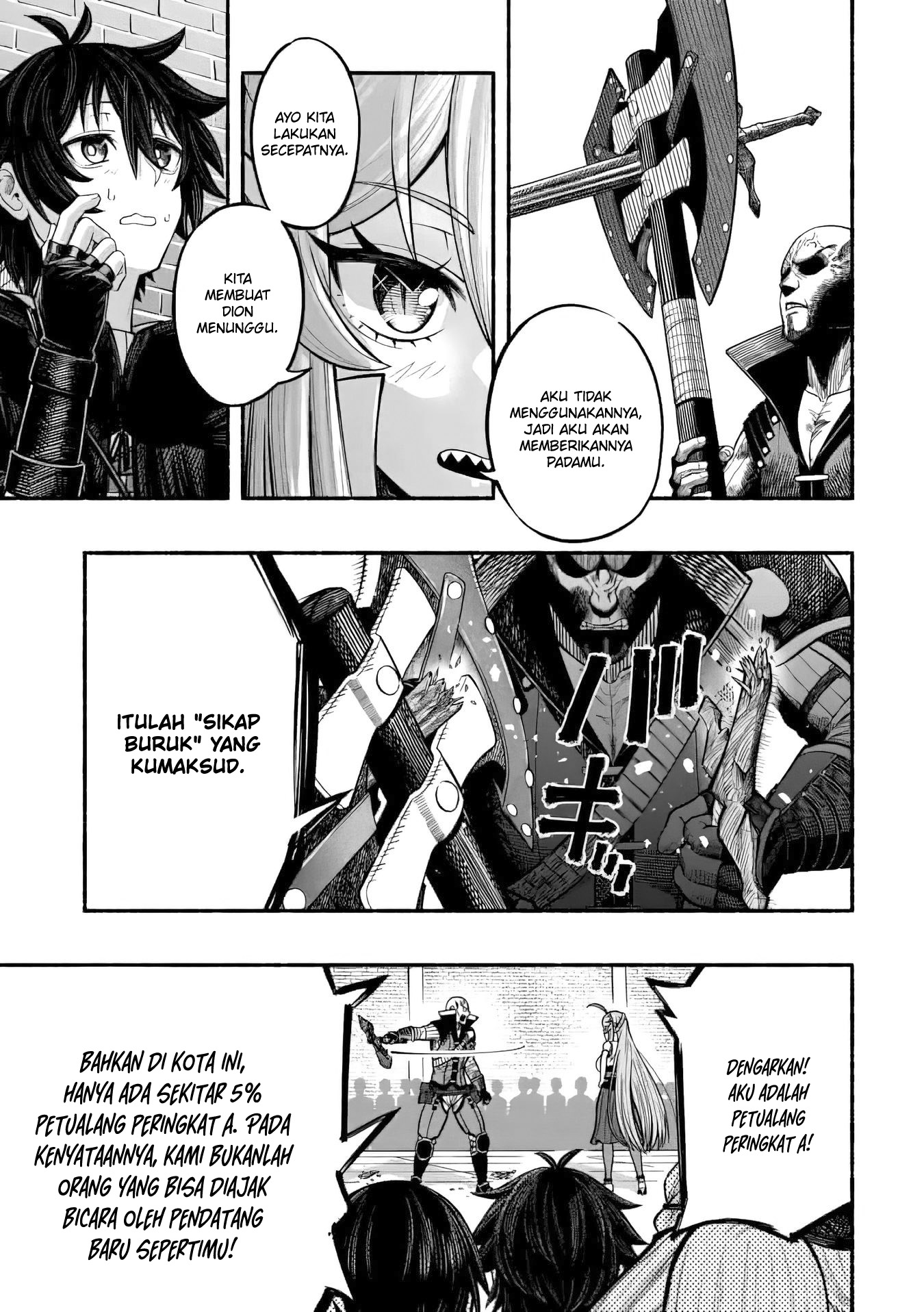 Ryuu to Ayumu Nariagari Boukensha-dou: Youzumi toshite S-Rank Party kara Tsuihou sareta Kaifuku Majutsushi, Suterareta Saki de Saikyou no Shinryuu wo Fukkatsu sasete Shimau Chapter 7 - halaman 8