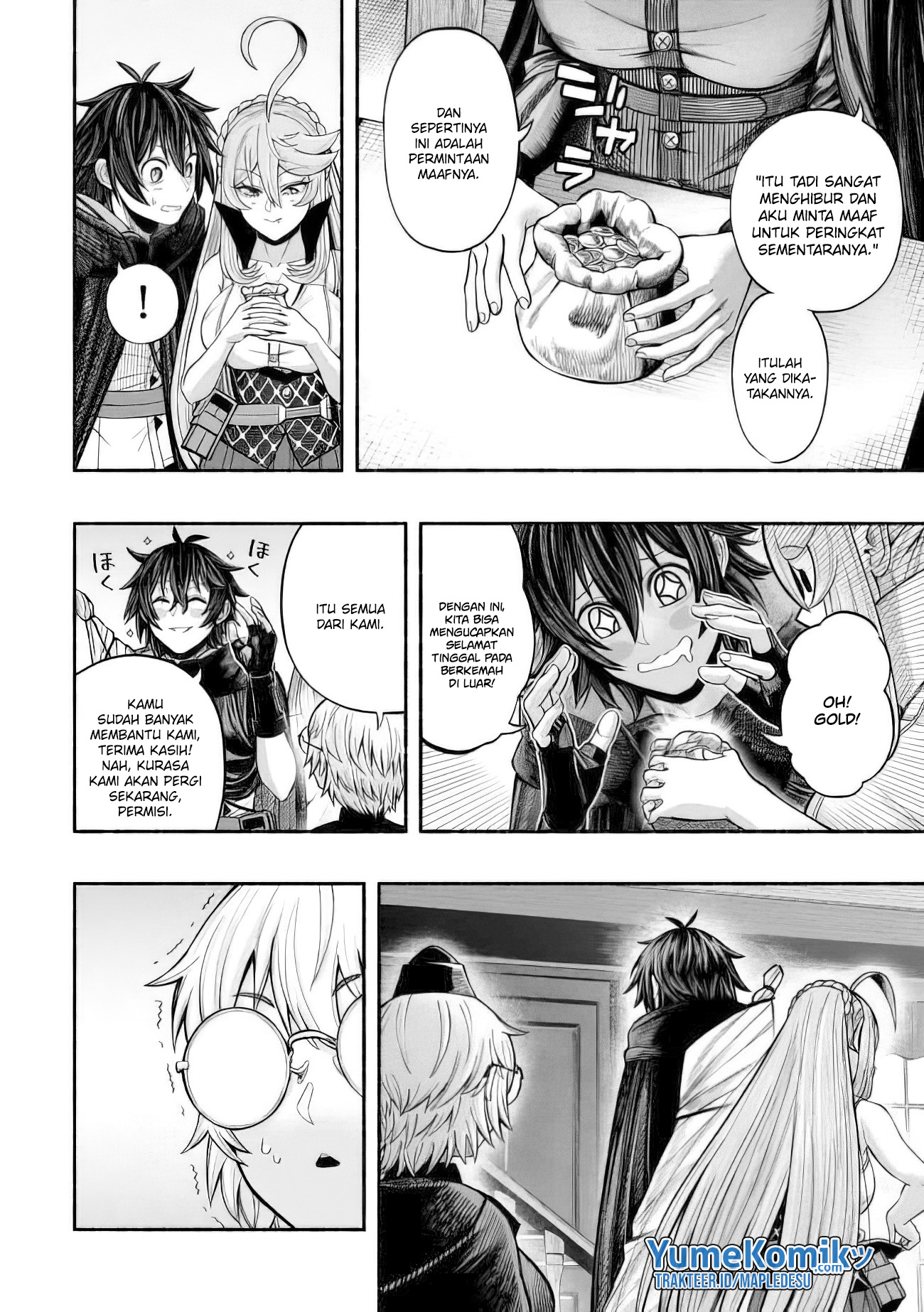 Ryuu to Ayumu Nariagari Boukensha-dou: Youzumi toshite S-Rank Party kara Tsuihou sareta Kaifuku Majutsushi, Suterareta Saki de Saikyou no Shinryuu wo Fukkatsu sasete Shimau Chapter 8 - halaman 5