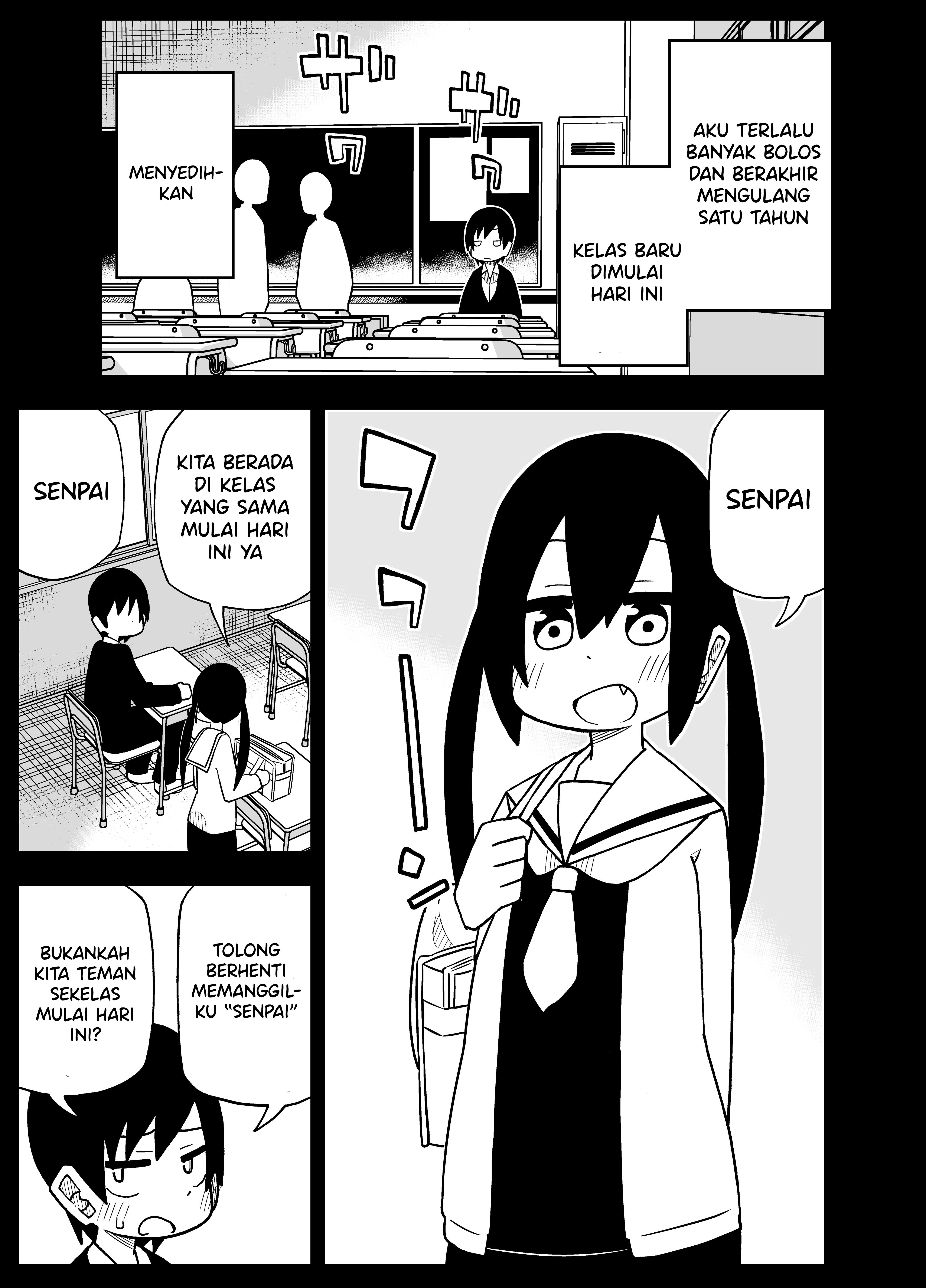 Ryuunen Shita Senpai to Moto Kouhai no Hanashi Chapter 0 - halaman 1