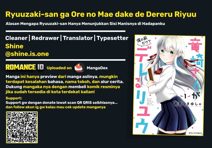 Ryuuzaki-san ga Ore no Mae dake de Dereru Riyuu Chapter 5 - halaman 1