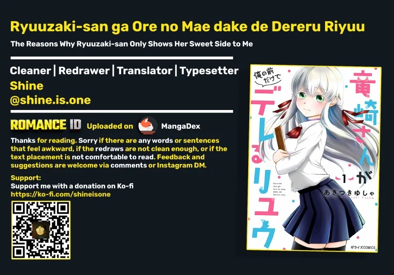 Ryuuzaki-san ga Ore no Mae dake de Dereru Riyuu Chapter 8 - halaman 26