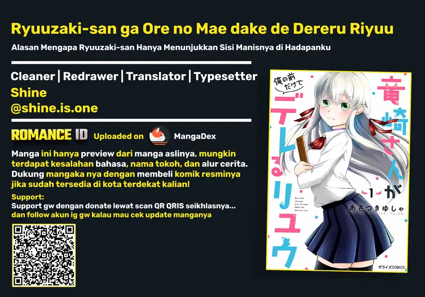 Ryuuzaki-san ga Ore no Mae dake de Dereru Riyuu Chapter 9 - halaman 2