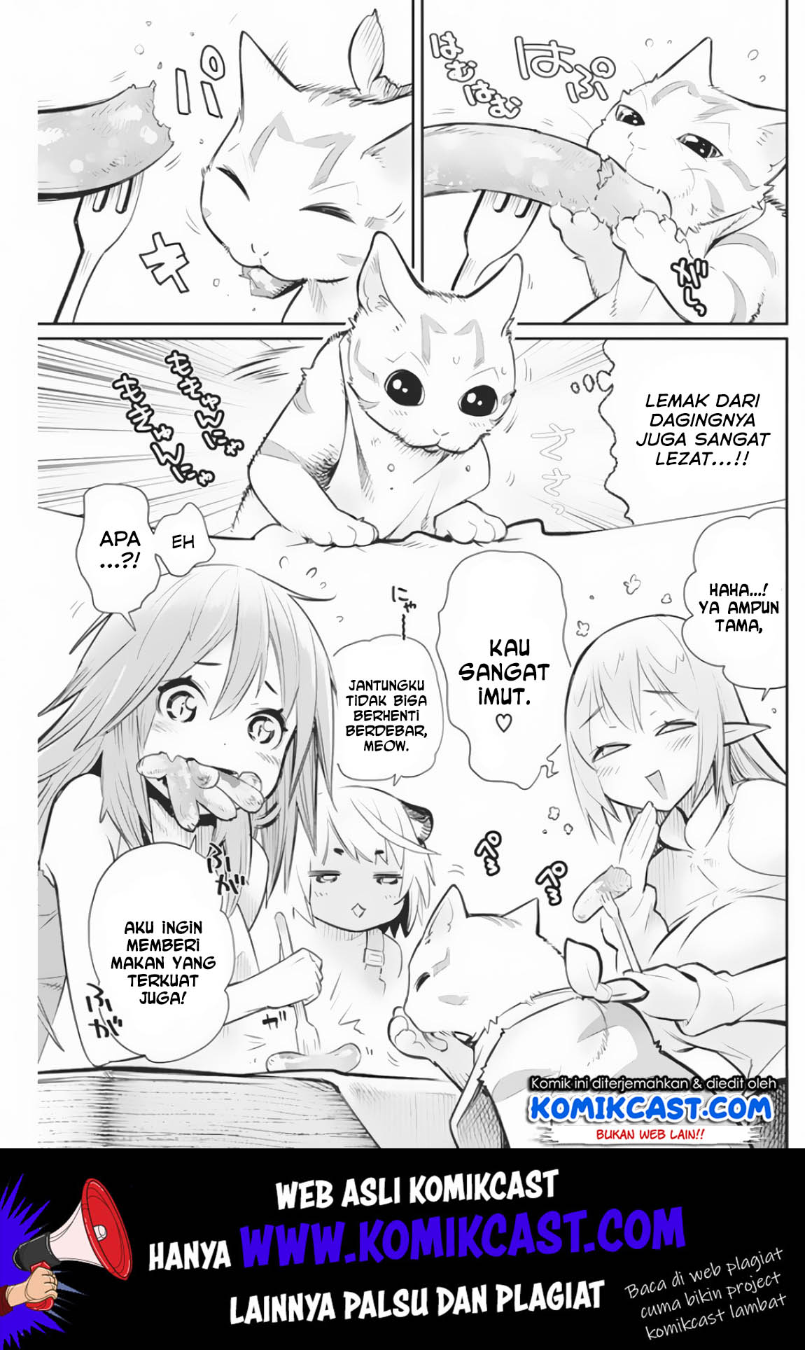 S-Rank Monster no Behemoth Dakedo, Neko to Machigawarete Erufu Musume no Kishi (Pet) Toshite Kurashitemasu Chapter 21 - halaman 4