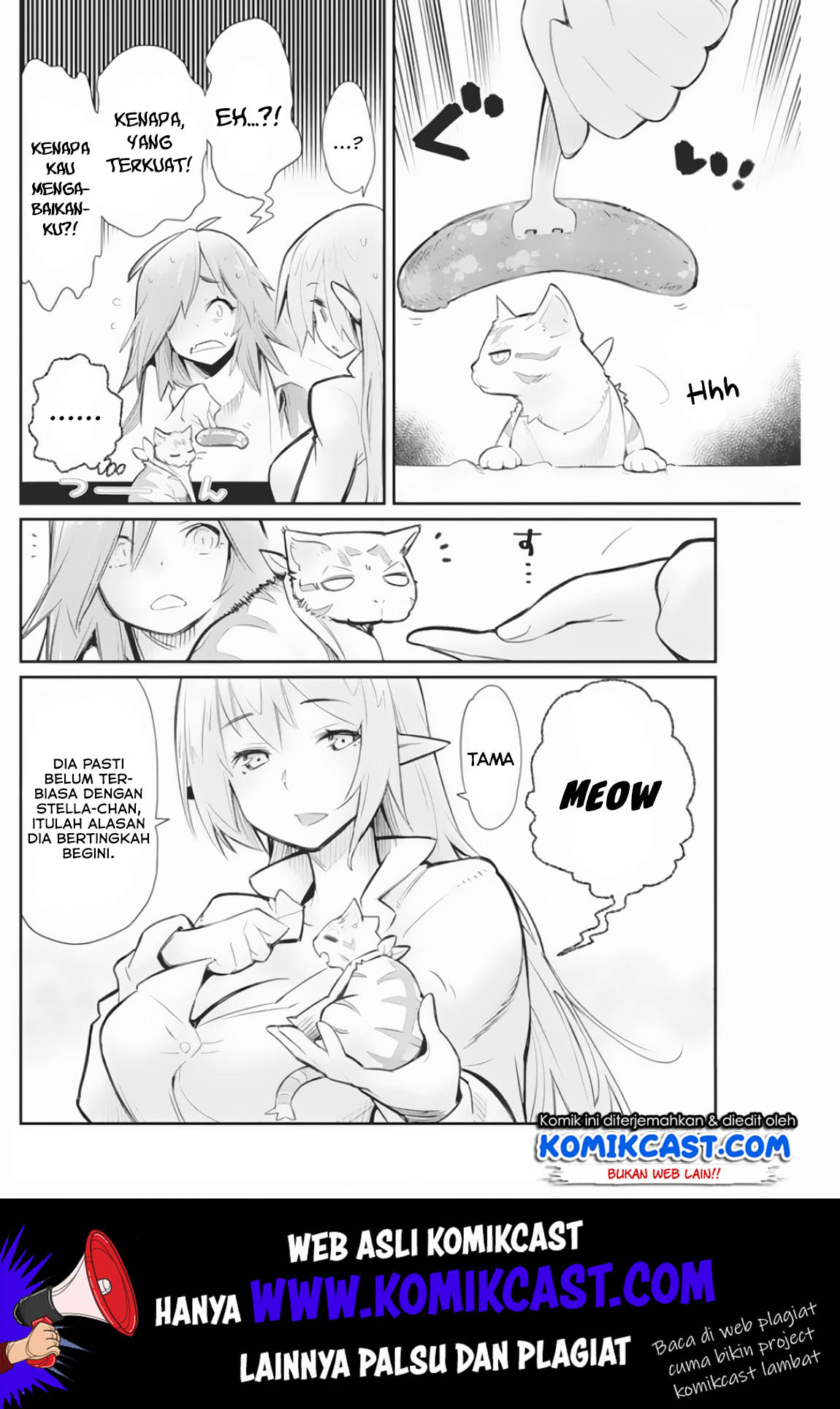 S-Rank Monster no Behemoth Dakedo, Neko to Machigawarete Erufu Musume no Kishi (Pet) Toshite Kurashitemasu Chapter 21 - halaman 5