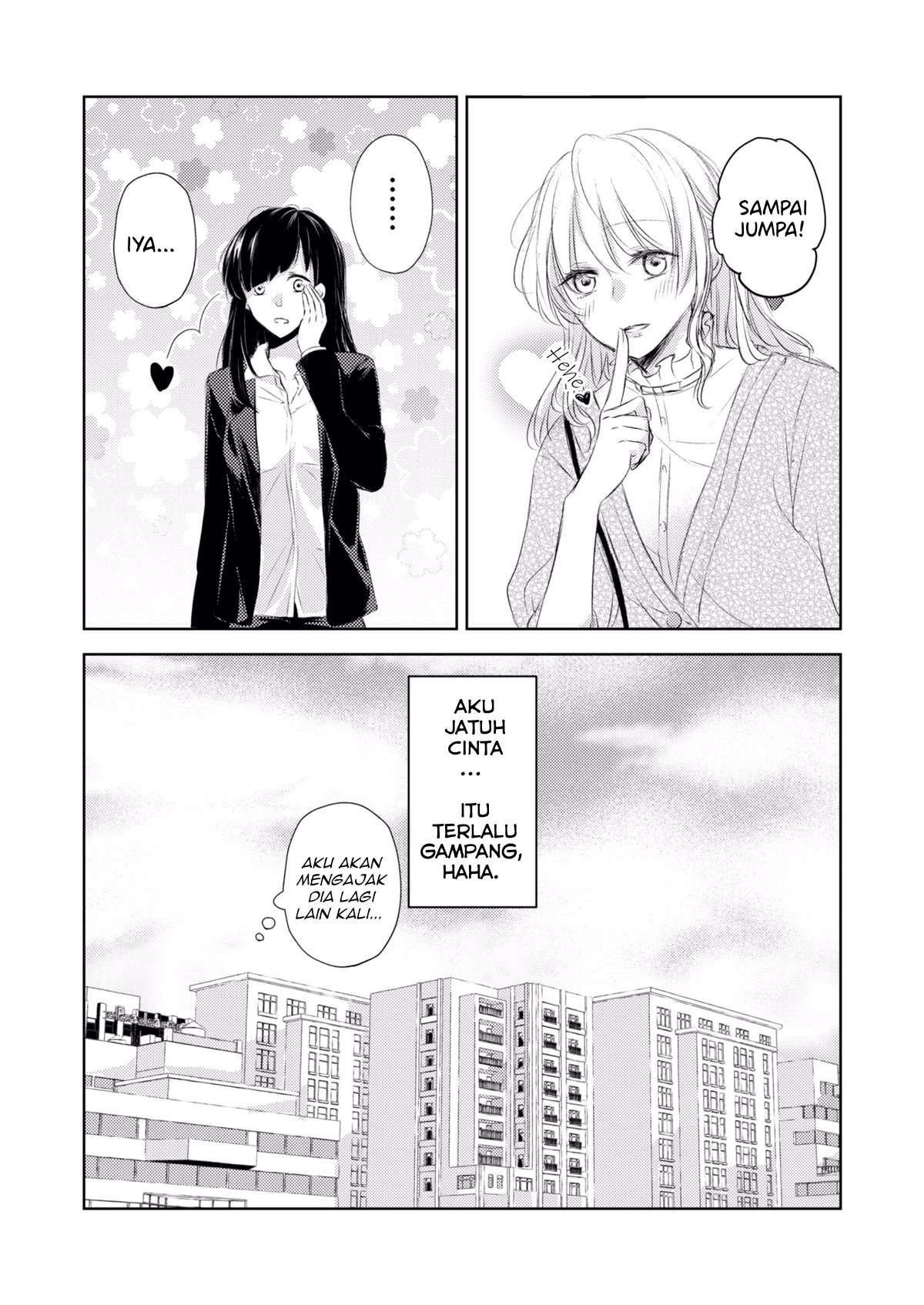 Sabishisugiru Onna Shachou ga Lesbian Fuuzokujou ni Byou de Ochiru Hanashi Chapter 1 - halaman 9