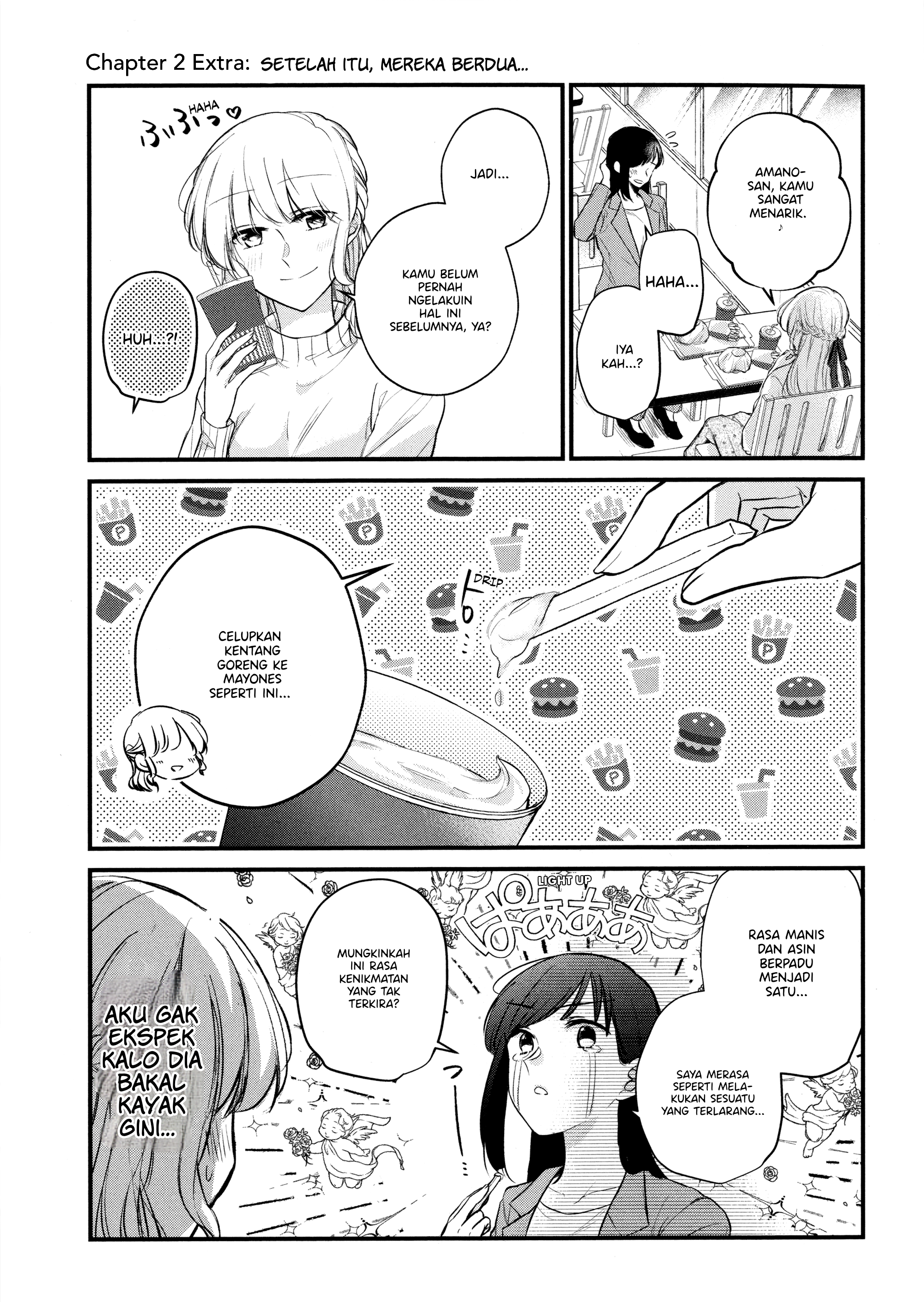 Sabishisugiru Onna Shachou ga Lesbian Fuuzokujou ni Byou de Ochiru Hanashi Chapter 2.1 - halaman 1
