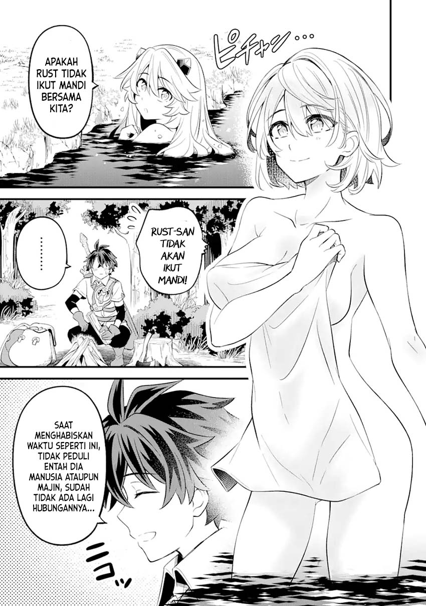 "Sabitsuita Ken" wo Tameshi ni Kyouka shitemitara, Tondemonai Maken ni Bakemashita Chapter 10 - halaman 28