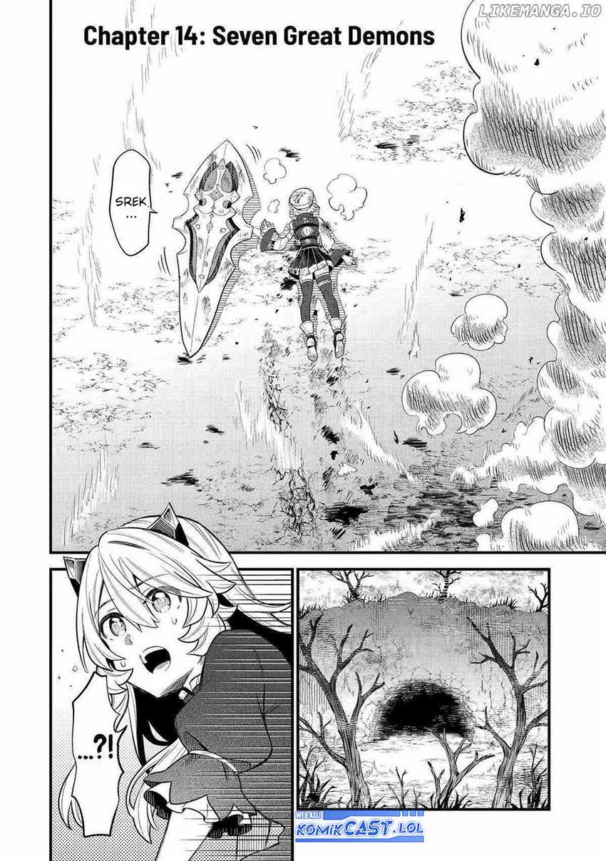"Sabitsuita Ken" wo Tameshi ni Kyouka shitemitara, Tondemonai Maken ni Bakemashita Chapter 14 - halaman 3