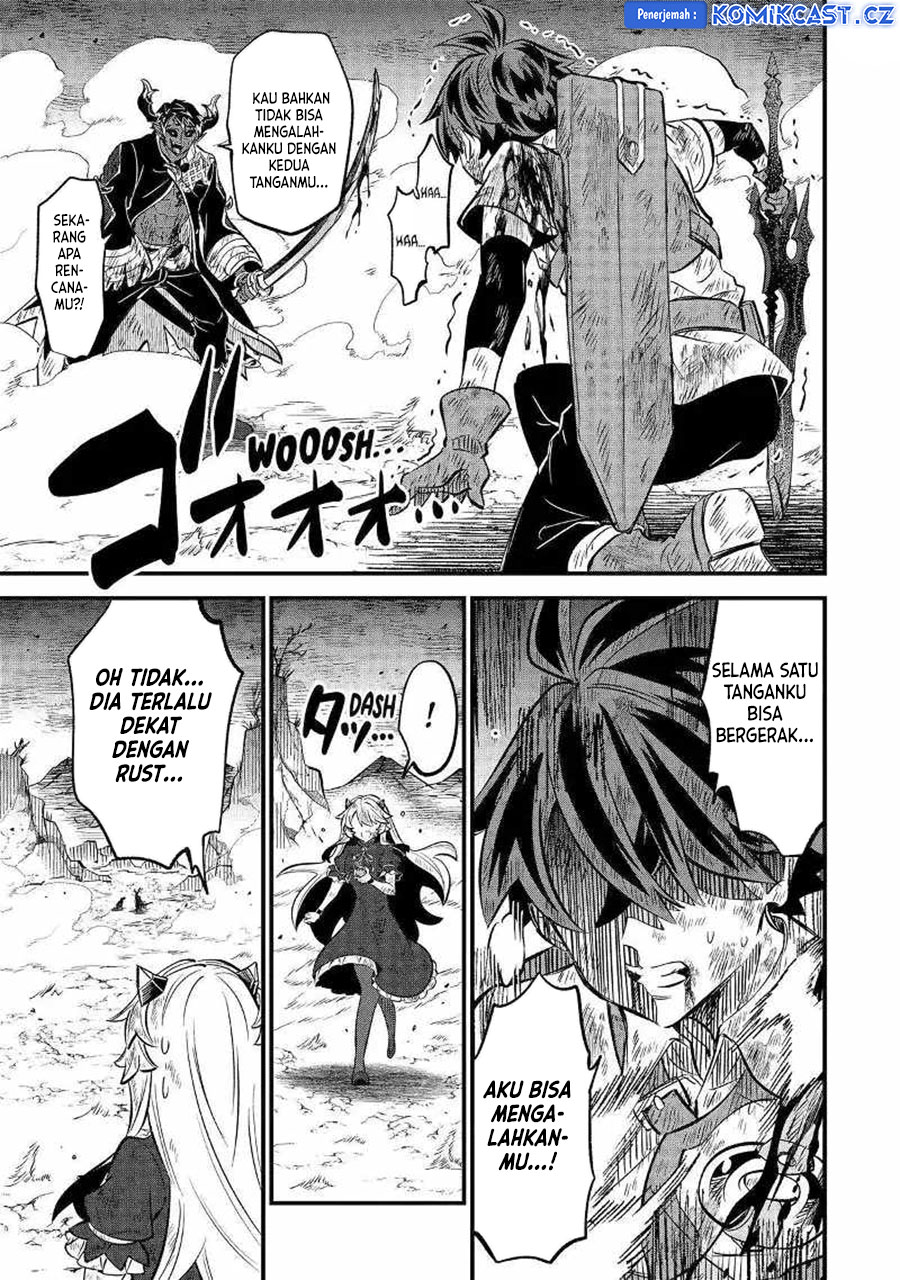 "Sabitsuita Ken" wo Tameshi ni Kyouka shitemitara, Tondemonai Maken ni Bakemashita Chapter 15 - halaman 24