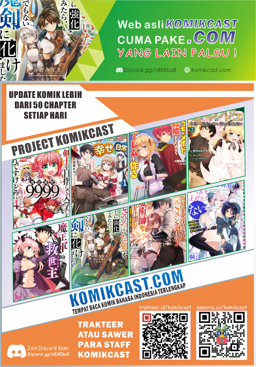 "Sabitsuita Ken" wo Tameshi ni Kyouka shitemitara, Tondemonai Maken ni Bakemashita Chapter 4 - halaman 31